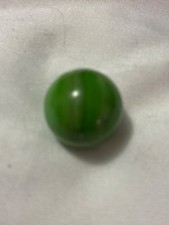 Vintage Christensen Agate Transitional JADITE SWIRL Toy Marble - Rare MINT QLTY picture
