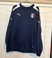 Vintage  Puma ITALY National Team Sweatshirt Pullover World Cup Mens XL B58 picture