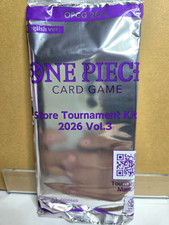 ONE PIECE CARD GAME STORE TOURNAMENT KIT 2026 VOL 3 NEW SEALED BANDAI NAMCO CCG picture