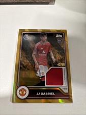 2026-2027 Topps Flagship JJ Gabriel “Kid Messi” True Gold Relic SSP True Rookie picture