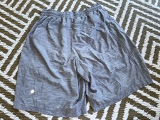  Lululemon Pace Breaker Shorts Men’s Lined Gray  picture
