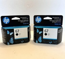 HP 67 Black Original Ink Cartridge 2-Pack 3YM56AN picture