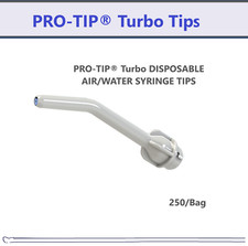 Pro-Tip Turbo – Astek, 250/Bg, 116410 Dental Turbo Air/ Water Syringe Tips Young picture