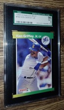 1989 Donruss Baseball's Best - Ken Griffey Jr #192 (RC) Graded SGC 9 (96) picture
