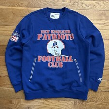 Starter New England Patriots Locker Room Player Exclusive Sweatshirt Large picture
