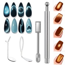 modelones Cat Eye Magnet for Fall Brown Cat Eye Gel Polish Nail Stuff picture