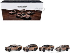 TOYOTA TRD PRO MUDBATH 4 CAR SET LTD ED 200 PCS 1/64 DIECAST BY GCD DTG0043-MB picture