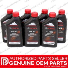 7 x GENUINE Toyota OEM 00289-ATFWS 00289ATFWS Automatic Transmission Fluid Oil picture