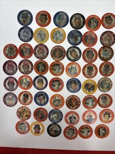 Vintage 1980’s & 90’s 7-11 Slurpee baseball coin discs lot of 52 picture