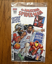 NYCC 2026 - WHATNOT - AMAZING SPIDER-MAN #1001 JALEN BRUNSON NY KNICKS IN HAND ✅ picture