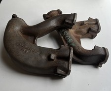 Vintage Mercedes (BOTH) Exhaust Manifolds OEM #129-142-0002 and #129-142-0202 picture