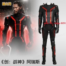 Tron 3 Ares Costume Costume Outfit Halloween Bodysuit Full Set Jumpsuit Set Shoe picture