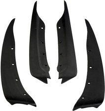4 Piece Mud Flap Set for 2005-2013 Chevy Corvette C6 Front & Rear Splash Guards picture