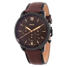 Fossil Neutra Chronograph Quartz Black Dial Men's Watch FS6163 picture