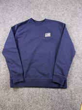 Patagonia Sweatshirt Mens Large Blue Uprisal Crewneck Fleece Graphic Logo picture