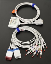 GE MAC 2000 EKG/ECG Bundle - Trunk Cable & ECG Leads - Same Day Shipping picture