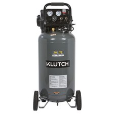 Klutch Electric Air Compressor, 20-Gal., Vertical, 2 HP, 120 Volts, 175 PSI, picture