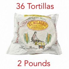 36 Count El Milagro Corn Tortillas Maiz - PAPER - Always Fresh -Made Daily Papel picture
