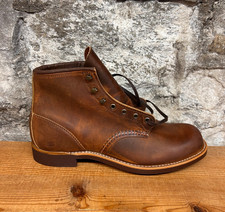 RED WING BLACKSMITH MEN 6-Inch Boot in Copper Rough & Tough Leather 3343 NEW/BOX picture