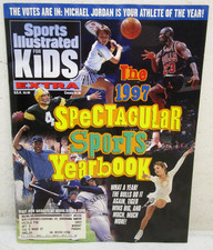 VTG 1997 SPORTS ILLUSTRATED FOR KIDS MAGAZINE YEARBOOK MICHAEL JORDAN CENTERFOLD picture