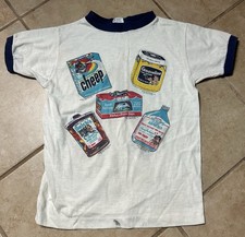 Vintage 70s Kids Single Stitch T-shirt Wacky Packaging Parody By Allison N.Y picture