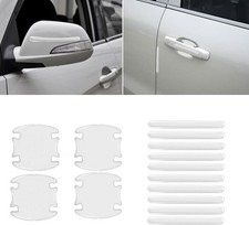 14 PCS Transparent Car Door Handle Scratch Protector Universal picture