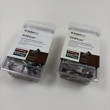 2 Boxes -TimberTech TOPLoc Composite Deck Screw Walnut Noyer 100pcs- 1 3/4”-NEW picture