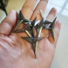 400Pcs Tire PunctureSpikes Heavy Portable Duty Carbon Steel Triangle Road Spikes picture
