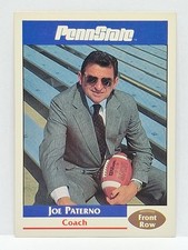 Joe Paterno 1992 Front Row PROMO Penn State Nittany Lions #1 (D31) picture