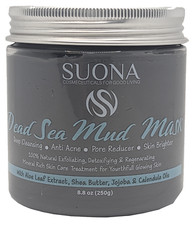 Dead Sea Mud Mask -Best Facial Cleansing Clay for Black/White Head Acne, Pores picture