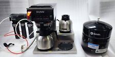 Bunn Automatic Commercial Coffee Brewer with 3 Lower Warmers 12950.0212 CWTF15-3 picture