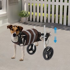 Adjustable Pet Wheelchair for Back Legs Pet Wheelchair Cart with 2 Wheels picture