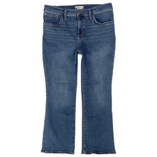 Madewell Mid Rise Kick Out Jean 32 14 16 Coastal Cowgirl Demi Mini Bootcut 90s picture