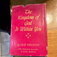 The Kingdom of God Is Within You Illustrated HC 1908 L.C. Page Tolstoy picture