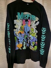 MISFITS EARTH A.D REPRINT LONG SLEEVE ON PREMIUM HEAVYWEIGHT  picture