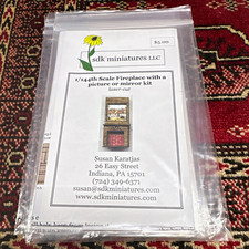 SDK Miniatures LLC 1:144 Fireplace picture