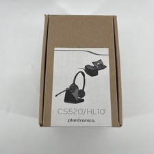 Plantronics CS520/HL10 Wireless Headband DUO Headset & Stand picture