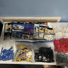 Lego technic Parts Lot Incomplete Sets With Manuals 8660 8847 8865 picture