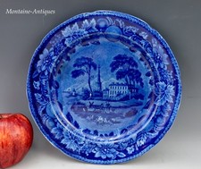 American Historic Blue Plate circa 1825 picture