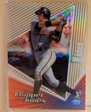 1999 Topps Tek PATTERN 09 #16B Chipper Jones Braves RARE ULTRA RARE VARIATION picture