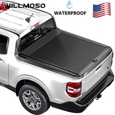 4.6FT Truck Tonneau Bed Cover Retractable For 2022-2025 Ford Maverick Willmoso picture