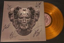 Parkway Drive SIGNED AUTOGRAPHED Darker Still Translucent Orange /500 Vinyl LP  picture
