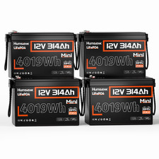 1-4Pcs 12V 310Ah 314Ah LiFePO4 Battery 200A BMS Trolling Motor Off-Grid RV picture