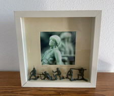 Deano Serkes Military Shadowbox Art Affects Frame Signed Numbered 51/100 picture