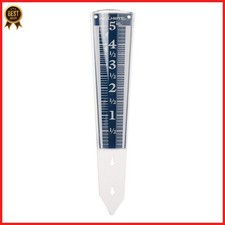 5 Inch Acrylic Rain Gauge Easy Read Outdoor Rain Meter picture