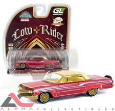 GREENLIGHT 2020001 1:64 1963 CHEVROLET IMPALA LOWRIDER (MICHAEL HERALDA) RED picture