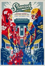 Lambeau Field College Football Notre Dame Wisconsin Sep 6 2026 Shamrock Poster picture