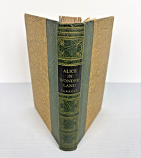 Vintage Alice's Adventures in Wonderland Lewis Carroll Hardcover Illustrated picture