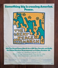 Vintage Original 1986 Keith Haring 