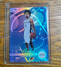 Topps 2025-26 Match Attax Dylan Harper Rookie Common Blue #122 Spurs picture